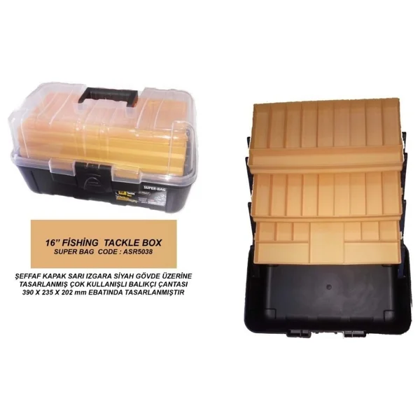 Süper Bag Asr-5038 El Takım Çantası - Görsel 3