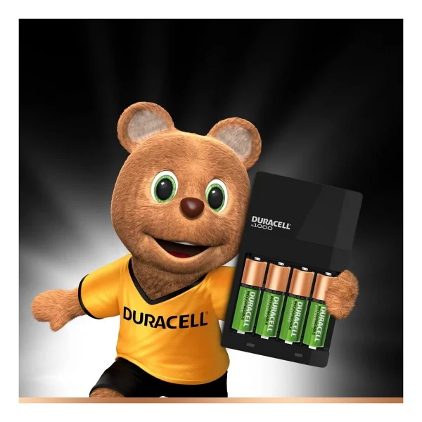 Duracell Cef 14 Şarj Aleti + 2 Adet Aa Ve Aaa Pil Duracell 4 Saat Şarj Cihazı 1 Adet + Duracell Şarj Edilebilir Aa 1300 mAh Piller 2'li Paket - Görsel 2