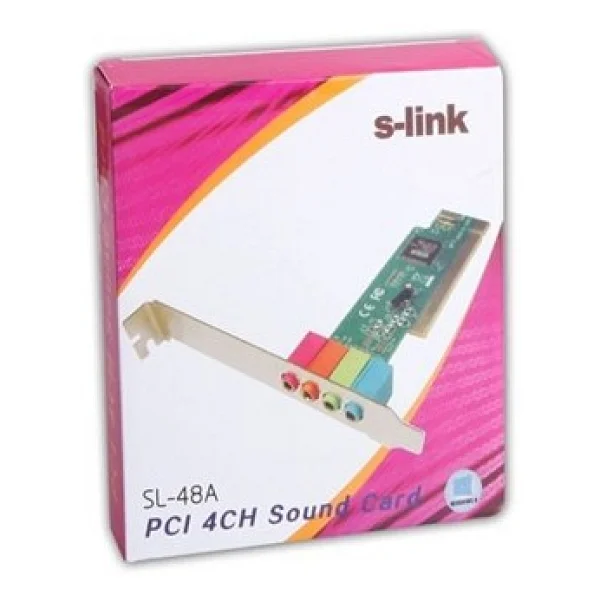S-Link Sl-48a 4 Kanal Pci Ses Kartı - Görsel 4