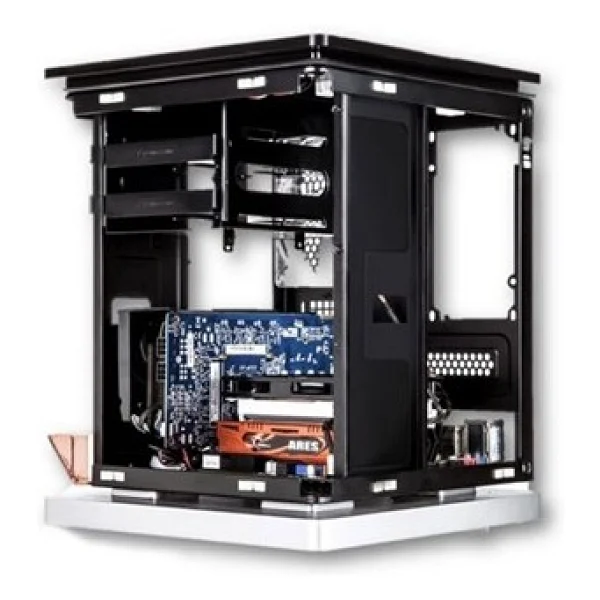 Xigmatek Nebula CCD-02ABX-U01 Fansız Mini ITX Bilgisayar Kasası - Görsel 2