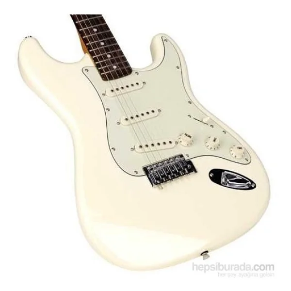 Sx Stratocaster Vintage White Elektro Gitar - Görsel 4