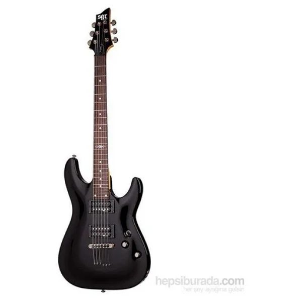Schecter Sgr C-1 Midnight Satin Black Elektro Gitar - Görsel 4