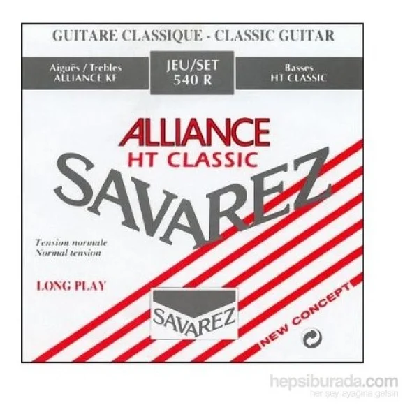 Savarez 540r Alliance Ht Rogue Normal Tension Klasik Gitar Teli - Görsel 3