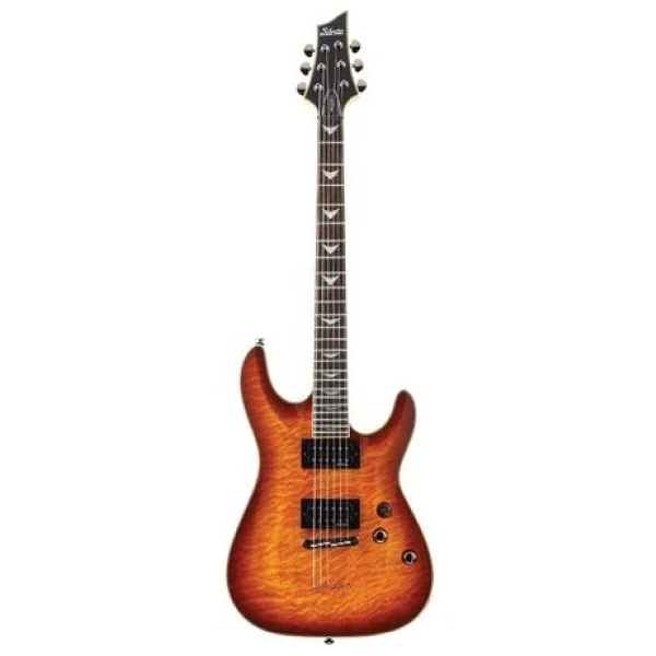 Schecter Omen Extreme 6 Vintage Sunburst Elektro Gitar - Görsel 7