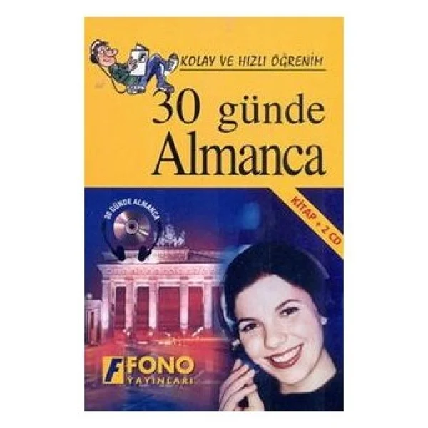 Fono Yayınları Fono 30 Günde Almanca (Kitap + 2 CD) - Görsel 2