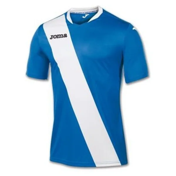 Joma 100158.702 T-Shirt Monarcas Royal White S/S Erkek Formalar - 2XL - 3XL - Görsel 5