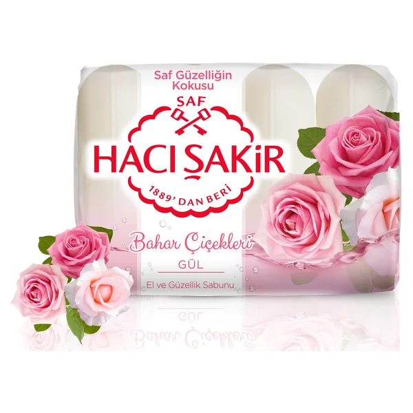 Hacı Şakir Gül 4x70 Gr El Ve Güzellik Sabunu - Görsel 2