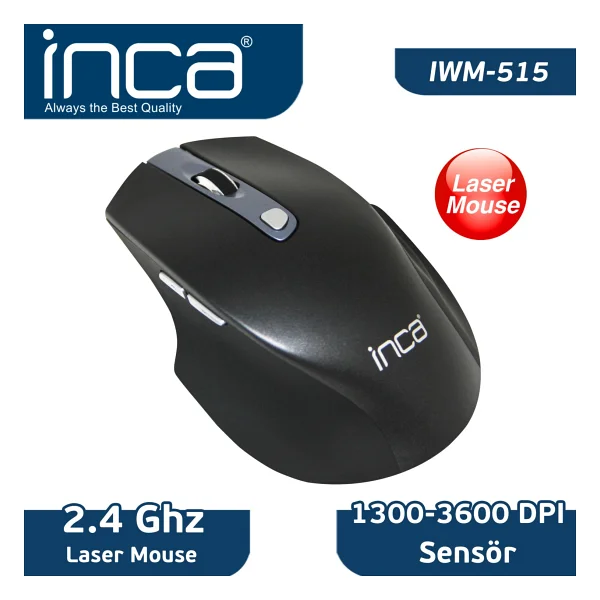 Inca Iwm-515 Lazer Kablosuz Mouse - Görsel 4