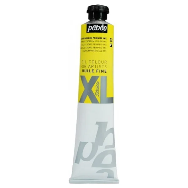 Pebeo Huile Fine XL 200 ml 02 Primary Cadmium Yellow Yağlı Boya - Görsel 2