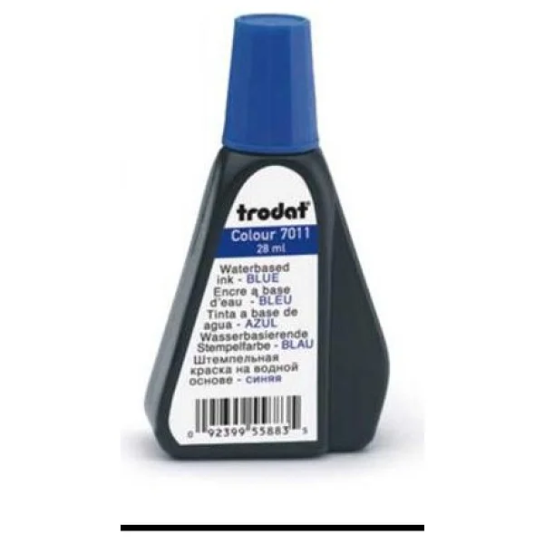 Trodat 7011 28 Cc Mavi Istampa Mürekkebi - Görsel 2