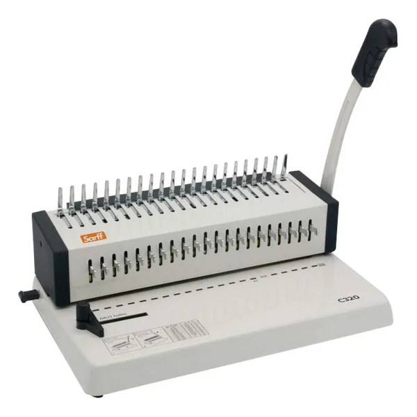 Sarff C320 Plastik Spiral Ciltleme Makinesi - Görsel 2