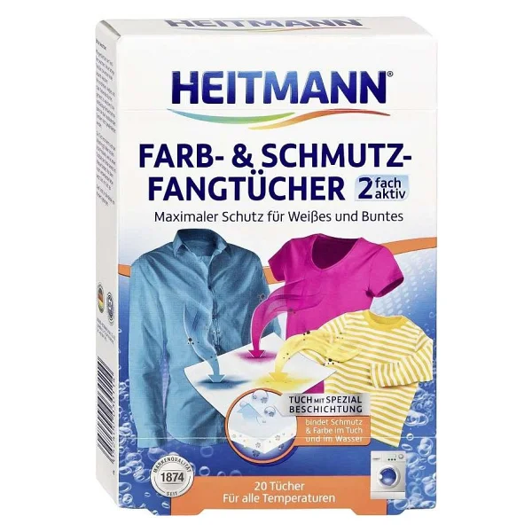 Heitmann Renk Koruyucu Mendil 20'li - Görsel 3