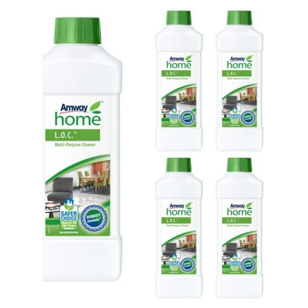 Amway L.O.C. Çok Amaçlı Temizleyici 1 Litre X 5 Adet - Görsel 2
