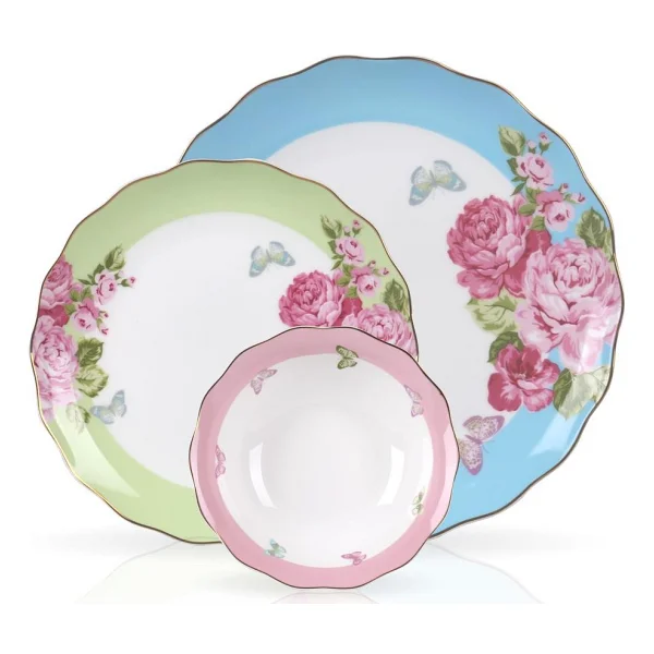 Royal Victoria Gl14-274b 62 Parça 12 Kişilik Yemek Takımı - Görsel 3