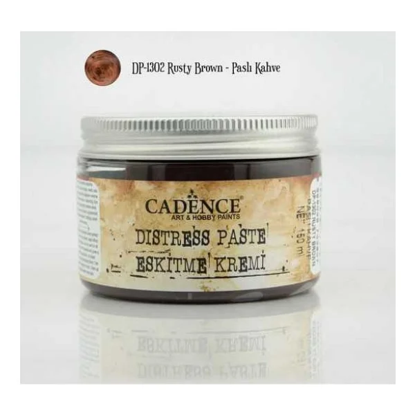 Cadence Eskitme Kremi Paslı Kahve Renk Vintage Etki 150 Ml Tüm Yüzeyler İçin - Görsel 5
