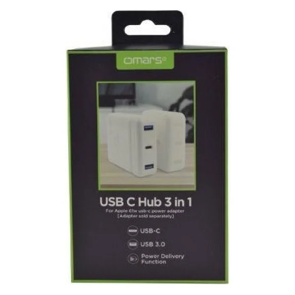 Omars Apple 61w Şarj Cihazı İçin USB Type-C Dönüştürücü - Görsel 2