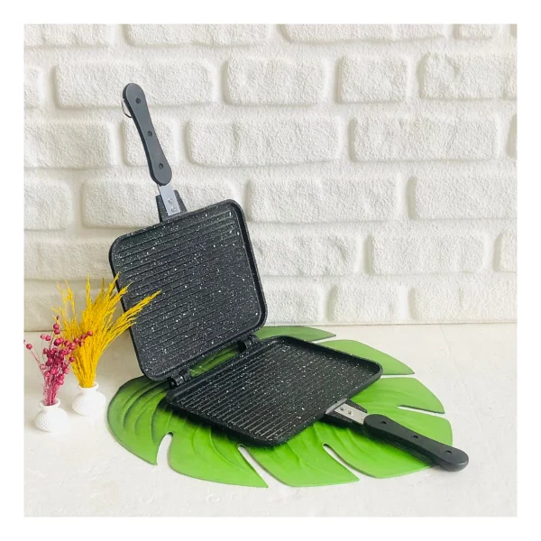 Meşeler Granit Döküm 26 Cm Grill Ocak Üstü Tost Makinesi - Görsel 10