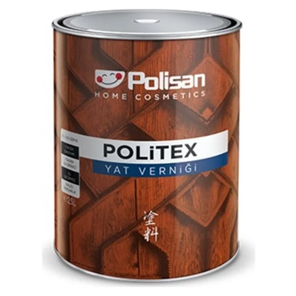 Polisan Politex Vernik Ahşap Koruyucu 2,5 Lt Meşe - Görsel 5
