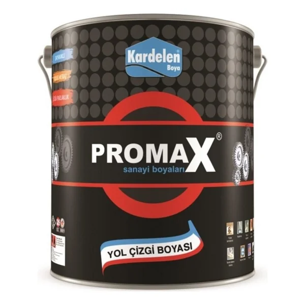 Polisan Kardelen Promax Yol Çizgi Boyası Altın Sarı 3 Kg - Altın Sarısı 10,3 - Görsel 2