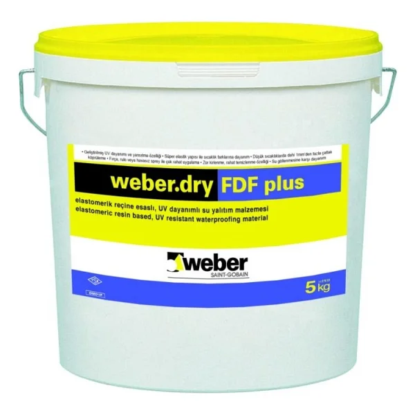 Weber Dry Fdf Plus Beyaz 5kg (Su Yalıtım Malzemesi) - Görsel 3