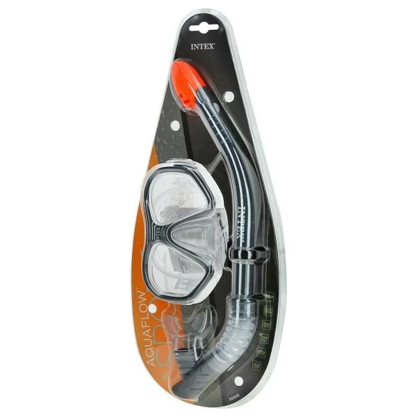 İntex Şnorkel Set (Maske Ve Şnorkel) - Gri - Siyah - Standart - Görsel 2