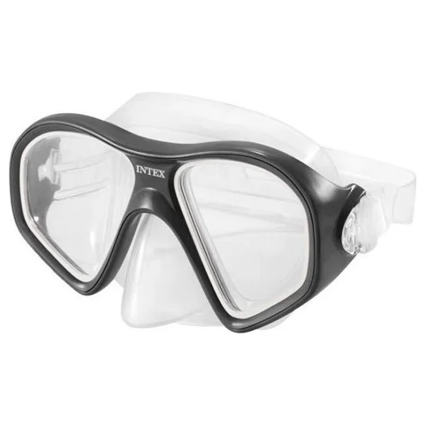 İntex Şnorkel Set (Maske Ve Şnorkel) - Gri - Siyah - Standart - Görsel 3