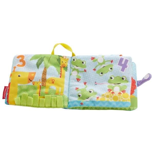 Fisher Price Minik Hayvancıklar Yumuşak Aktivite Kitabı Fgj40 - Görsel 4