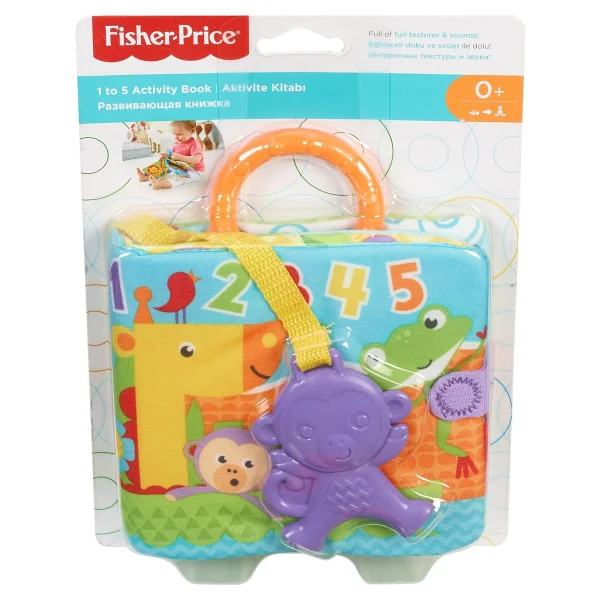 Fisher Price Minik Hayvancıklar Yumuşak Aktivite Kitabı Fgj40 - Görsel 7