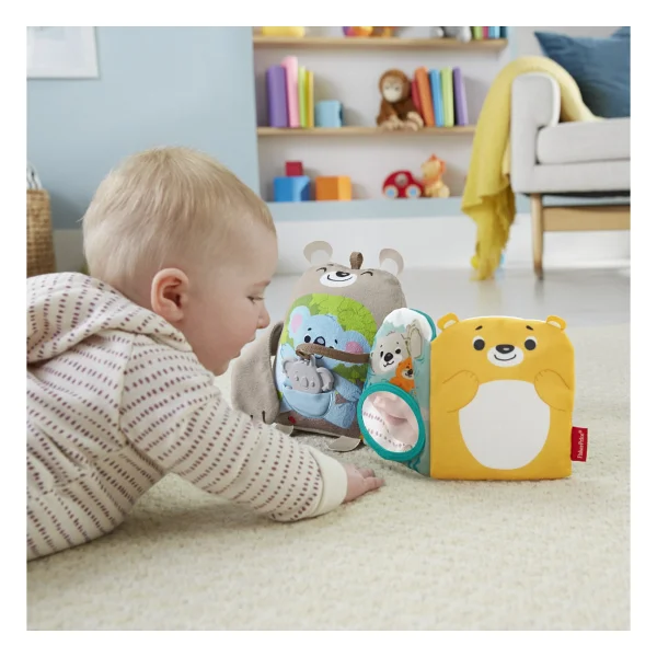 Fisher Price Oyun Arkadaşım Yumuşak Aktivite Kitabı Gjd37 - Görsel 2