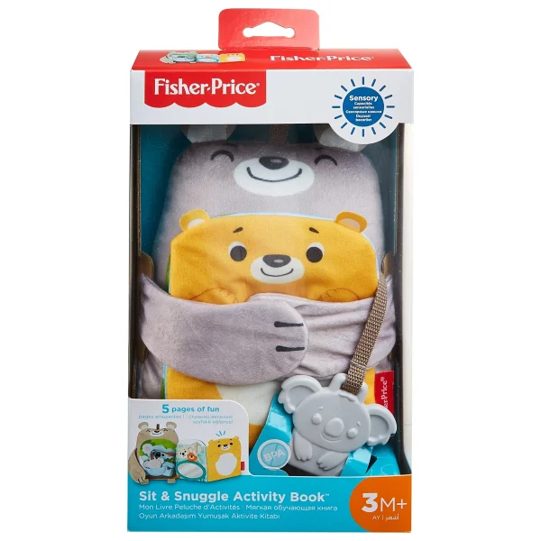 Fisher Price Oyun Arkadaşım Yumuşak Aktivite Kitabı Gjd37 - Görsel 7