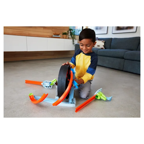 Hot Wheels Dönen Tekerlek Macerası Yarış Seti GJM77 - Görsel 6