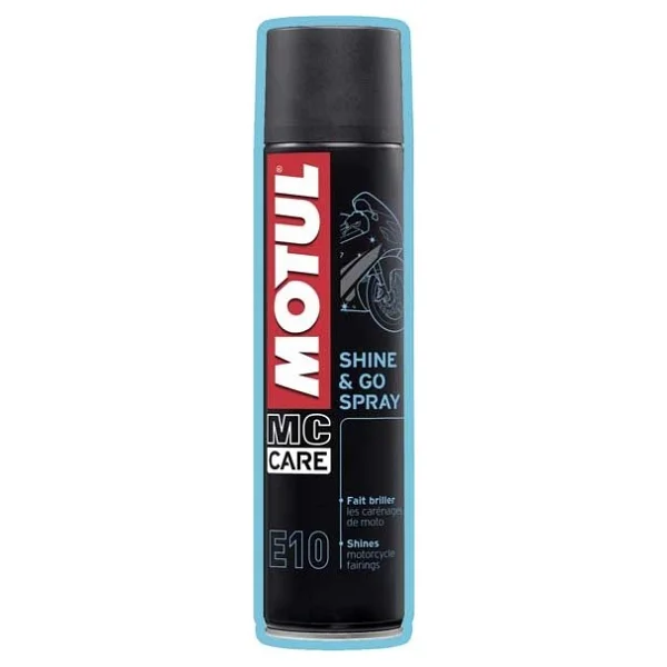 Motul E10 Shine & Go 400 Ml Hızlı Cila - Görsel 2