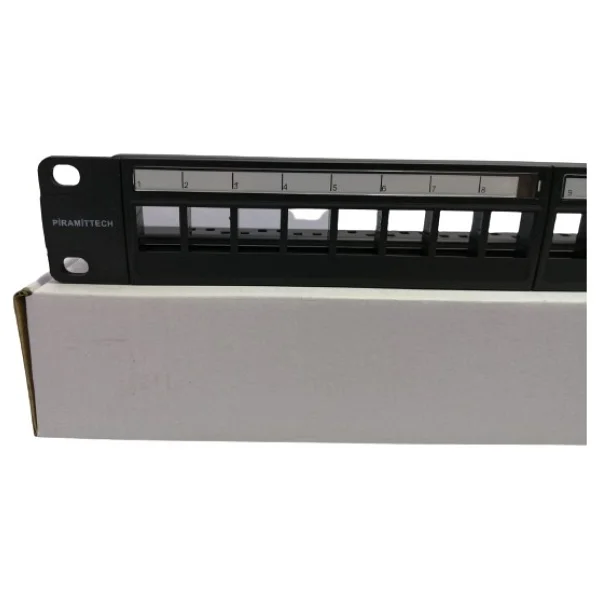 24 Port Cat6 Utp Patch Panel (Boş) - Görsel 2