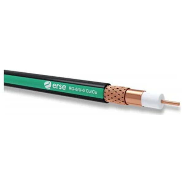 Erse Rg6u6 50 M Bakır Cu/Cu Uydu Anten Kablosu - Görsel 2