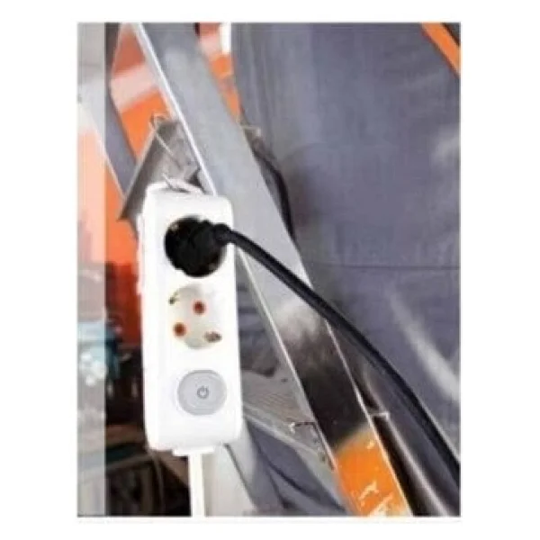 Viko Multi-Let 90137505 Topraklı Anahtarlı Siyah 5 M 5'li Priz - Görsel 2