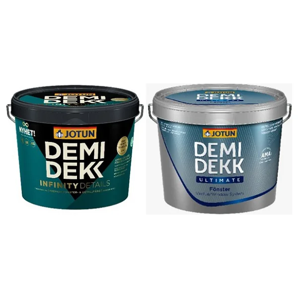 Jotun Gronnumbra 745 Demidekk Ultimate Fönster Ahşap Boyası 3 Kg - Görsel 3