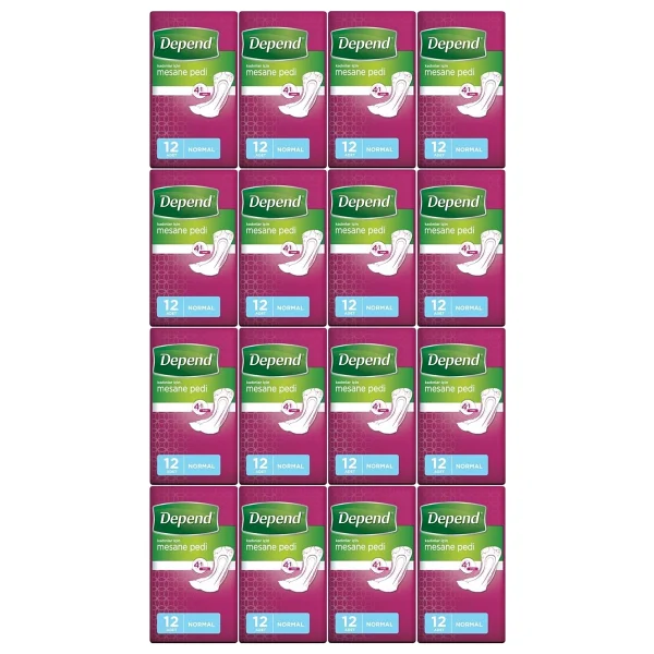 Depend Normal 12'li 12 Paket Mesane Pedi - Görsel 5