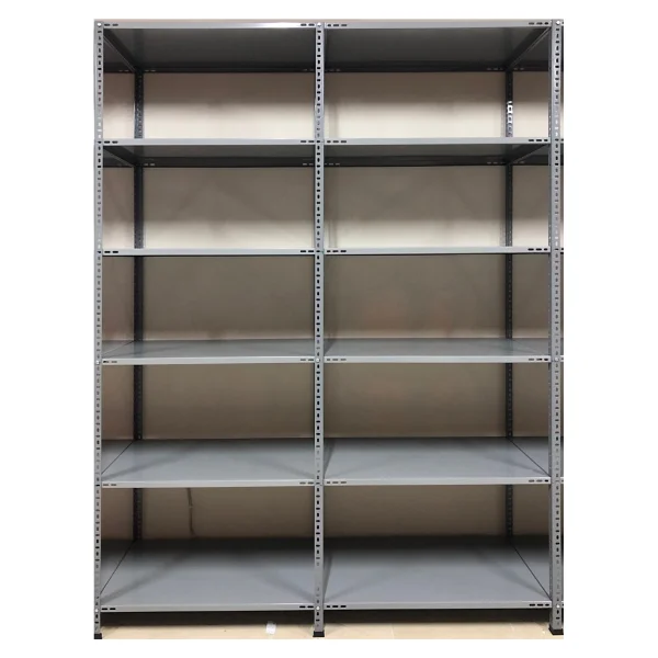 Galvanizraf 6 Katlı Duble 2 Li Galvaniz Çelik Raf Arşiv Depo Kiler Rafı 31x75x200 - Görsel 8