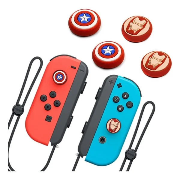 Feza Nintendo Switch 2 Adet Kabartma Desenli Analog Başlığı - Görsel 2