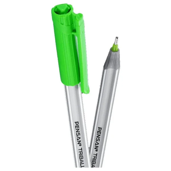 Pensan Triball 1.0 mm Açık Yeşil Tükenmez Kalem - Görsel 2