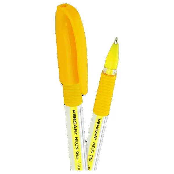 Pensan 2290 Neon 1.0 Mm Sarı Jel Kalem - Görsel 2