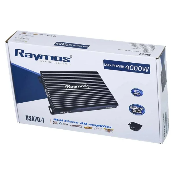 Raymos 70.4 4000 W 4x70 Oto Amplifikatör - Görsel 5