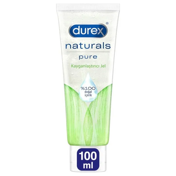 Durex Naturals Pure Kayganlaştırıcı Jel 100 Ml - Kokusuz, Renksiz, Su Bazlı, Hassas Formül, Tekli Paket - Görsel 9
