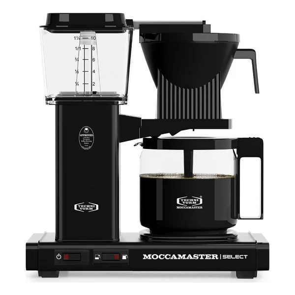Moccamaster Select Beyaz Cam Potlu Filtre Kahve Makinesi - Görsel 7