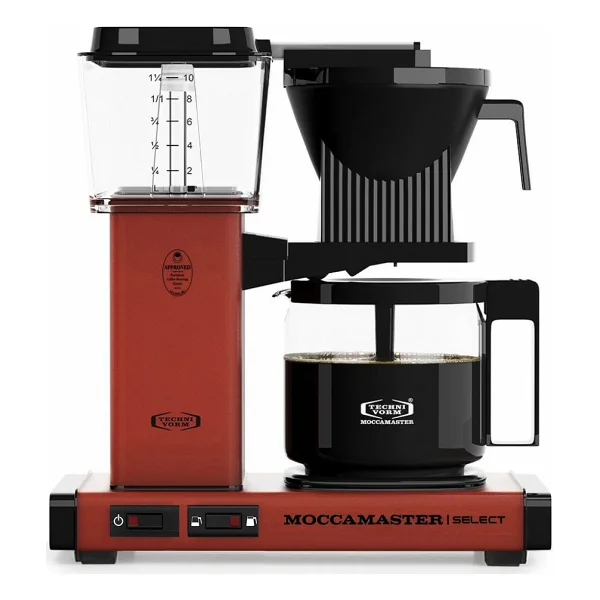 Moccamaster Select Beyaz Cam Potlu Filtre Kahve Makinesi - Görsel 8