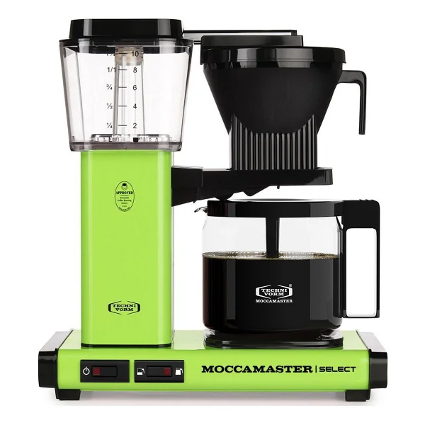 Moccamaster Select Beyaz Cam Potlu Filtre Kahve Makinesi - Görsel 5