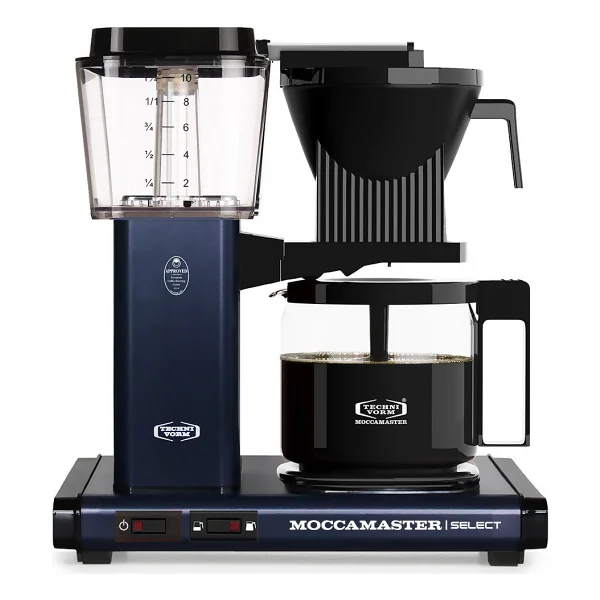 Moccamaster Select Beyaz Cam Potlu Filtre Kahve Makinesi - Görsel 9