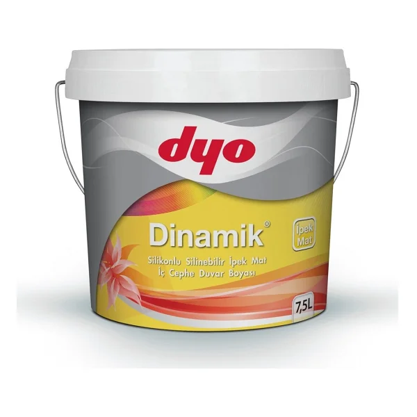 Dyo Dinamik Silikonlu İpek Mat 2.5 Lt İç Cephe Boyası - Buz Beyaz - Görsel 7