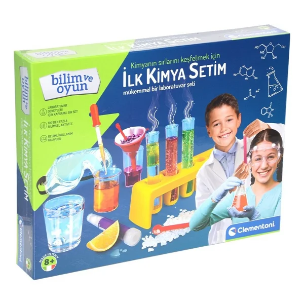 Clementoni Bilim Ve Oyun İlk Kimya Setim 64228 - Görsel 3