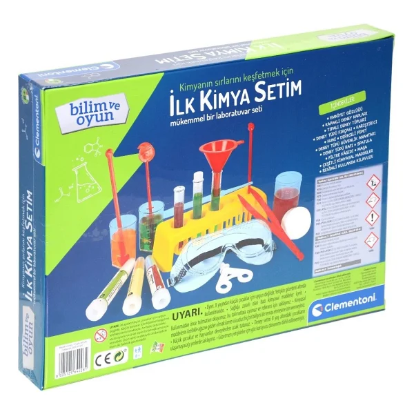 Clementoni Bilim Ve Oyun İlk Kimya Setim 64228 - Görsel 2